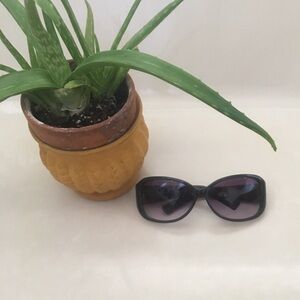 Fossil black sunglasses
